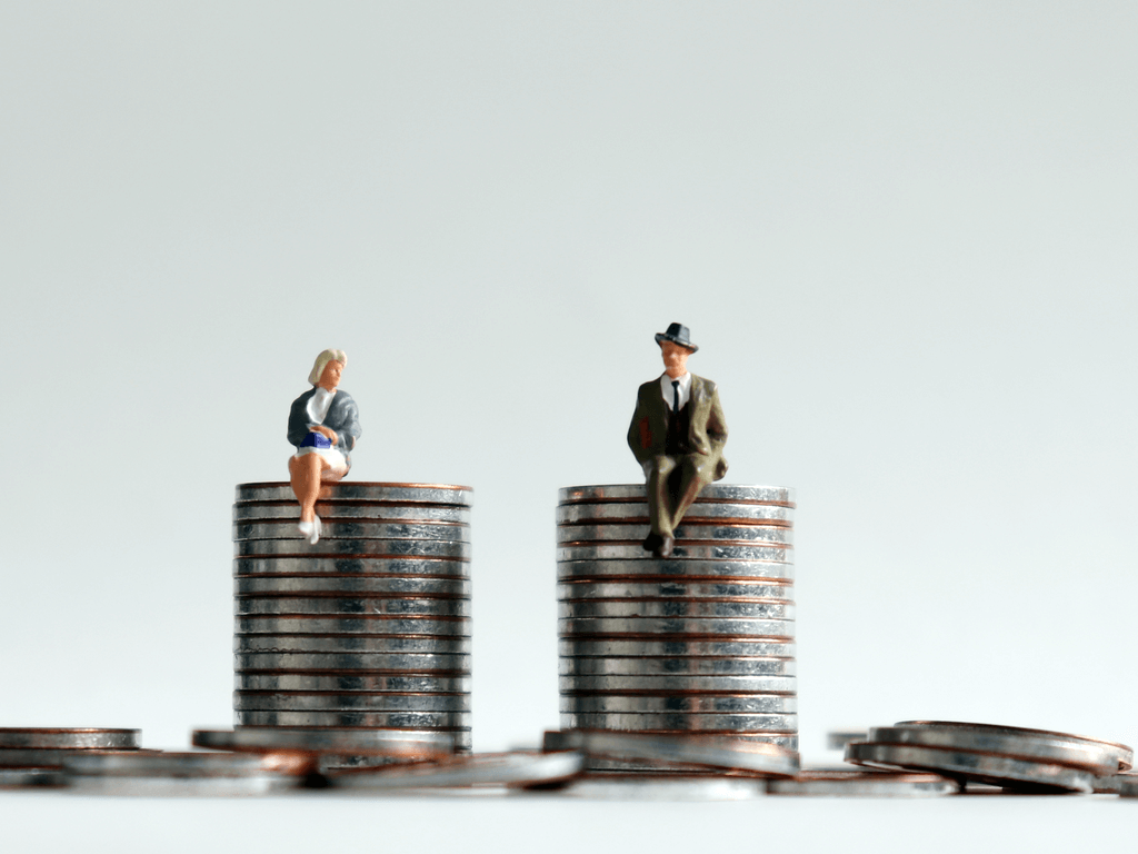 figures showing equal pay through the equal pay act