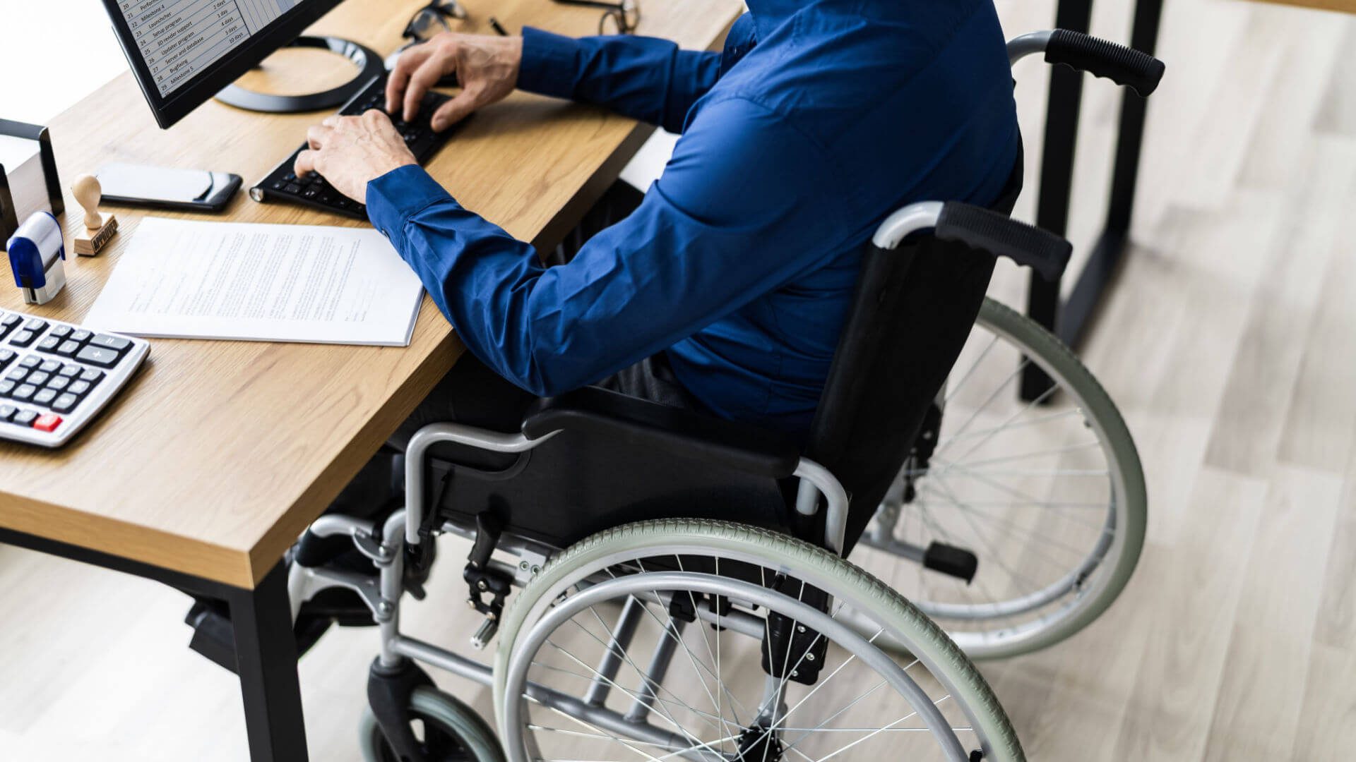 employee with disabilities asking for a reasonable accommodation